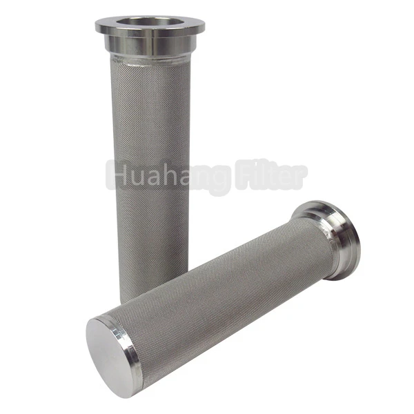 Elemento filtrante a maglie sinterizzate 304 65x200
