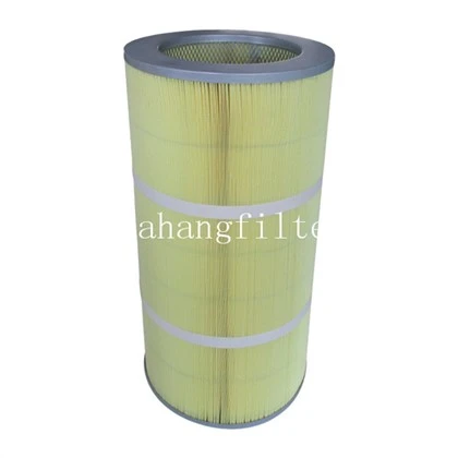 Cartucce filtranti antipolvere pieghettate